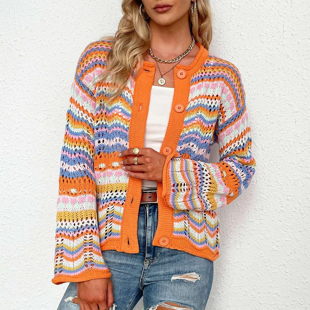 Women Casual Temperament Long Sleeve Sweater Top