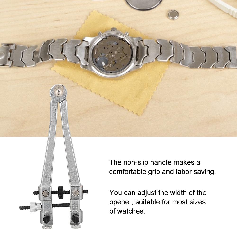 Профессиональный регулируемый инструмент для открывания задней крышки часов, ключ для ремонта, инструмент для снятия крышки