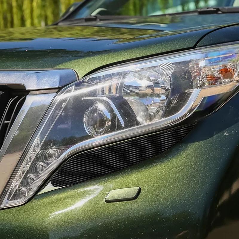 Для Toyota Land Cruiser Prado Gen Мягкий карбоновый рычаг переключения передач, панель управления стеклоподъемником, воздухозаборник, салон автомобиля