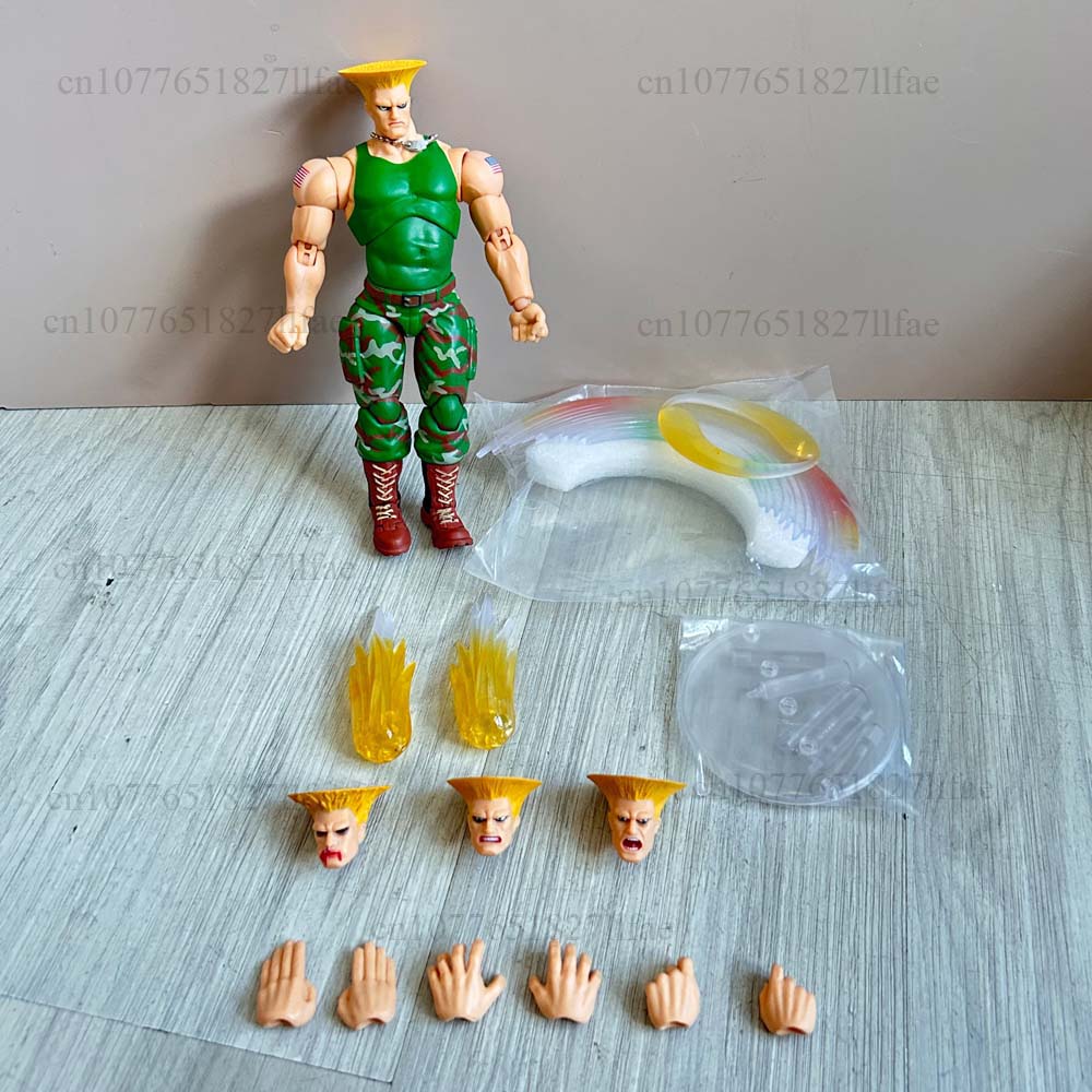 Ultra Street Fighter Кен Мастерс Storm Toys USFII: Финальные претенденты Гайл Рю Кен Фигурка-модель Игрушка Сочлененная Подвижная
