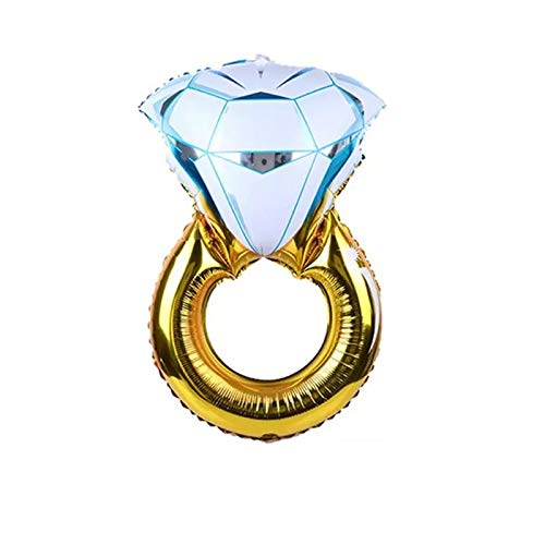 Diamond Balloon Ring Ring Balloon Wedding Wedding Proposal Reception Party Decoration After-party Pre-photo Shoot Commemorative Photo Wedding Bridal a