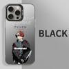 Silver Cross-Border Anime Handsome Guy IMD Mobile Phone Case for iPhone 15/14/13/11/8.