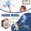 3D-печатная игрушка-антистресс с подвижными суставами, подходит для настольного дисплея.
