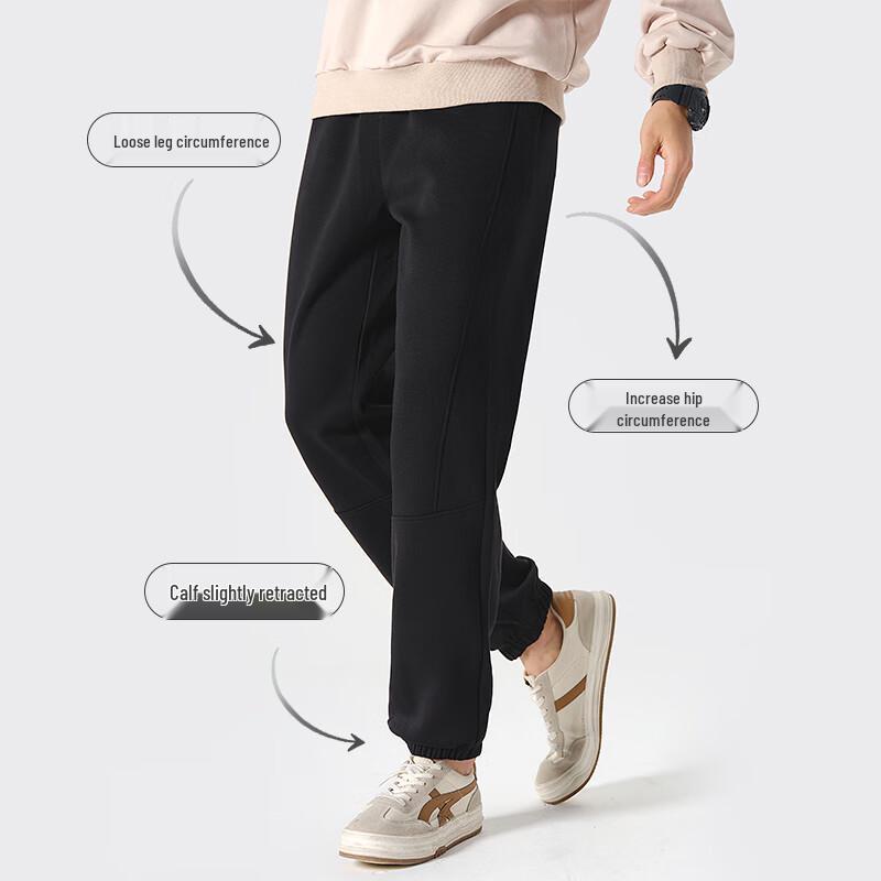 Jeanswest Men's New Chinese Style Jogger Sweatpants