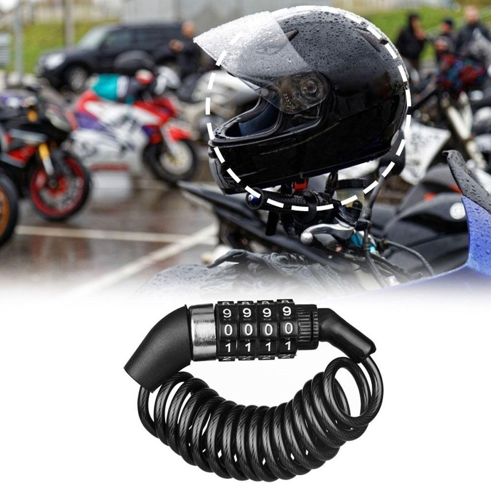 Parts Bicycle Chain Lock Password Lock Security Lock Steel Cable Lock Bike Lock Bicycle Lock