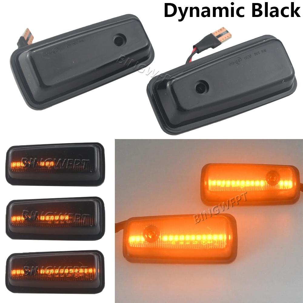 New Dynamic LED Side Marker For Mercedes-Benz W461 W463 G-Class G500 G550 G55 G63 G65 1986-2002 Side Marker Lamp