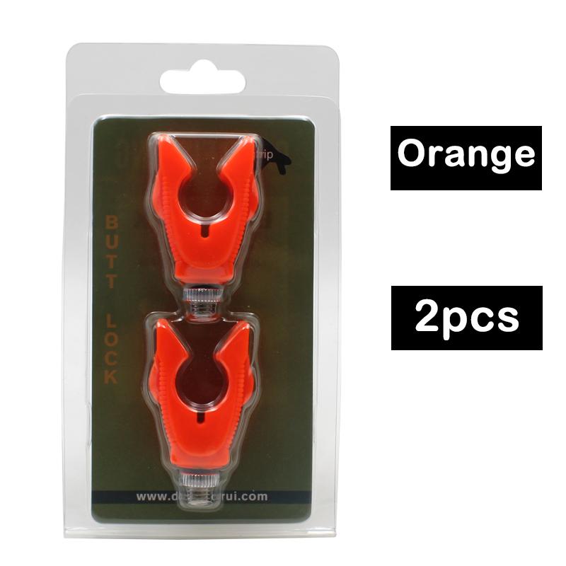 2 шт. подставка для удочки для карпа M3/8 (ЕСЛИ Я) Резиновая головка держателя стержня, резьба из алюминиевого сплава, три цвета для снастей для ловли карпа