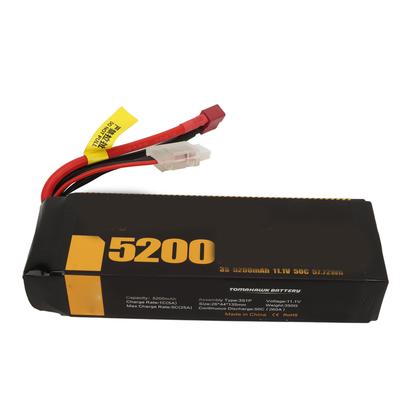 RC Lipo аккумулятор 5200 мАч 50C 11.1 В 3S Lipo аккумулятор для RC самолета вертолета автомобиля грузовика лодки модели T
