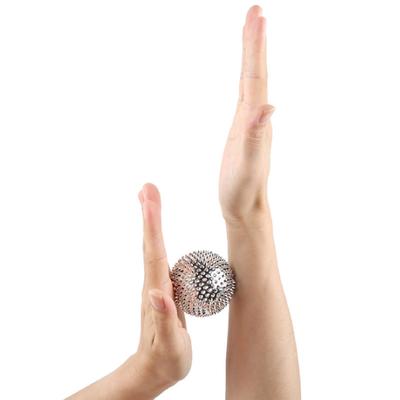 2 шт. массажный шарик с иглами, активный массажер для точечного массажа, остроконечный жесткий массажный инструмент для рук и ног