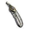 Good Vibrations Eagle Feather Kokopelli Pendant