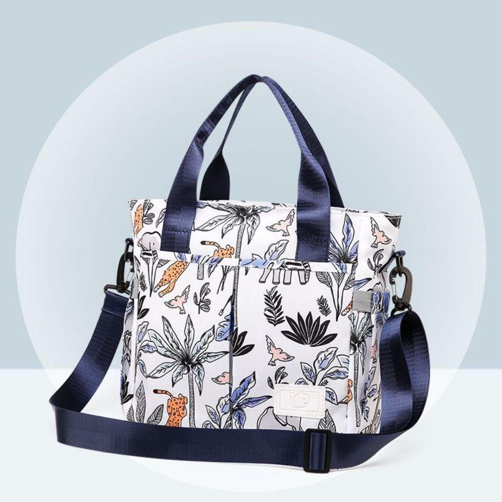 Waterproof Baby Diaper Bag Printing Baby Care Bag Food Hand Bag Mommy Handbag  Outdoor
