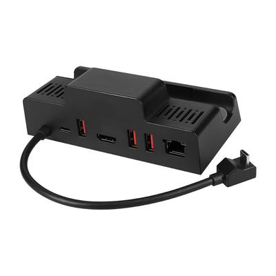 Док-станция Owltech Hub, совместимая с подставкой ASUS Deck Dock для игрового ПК x 3 x 1 LAN x 1 HDMI x 1 черный USB-C ROG/Steam Multi-port Type-A