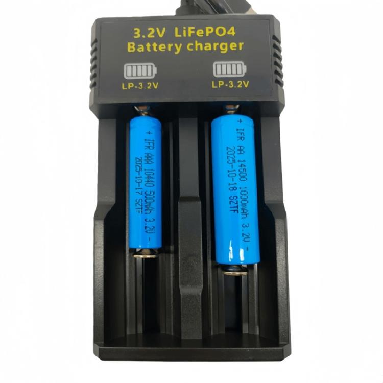 Расширяемое USB-зарядное устройство для LiFePO4 аккумуляторов диаметром 26 мм, модели 3.2V 14500 18650 26500, блок питания