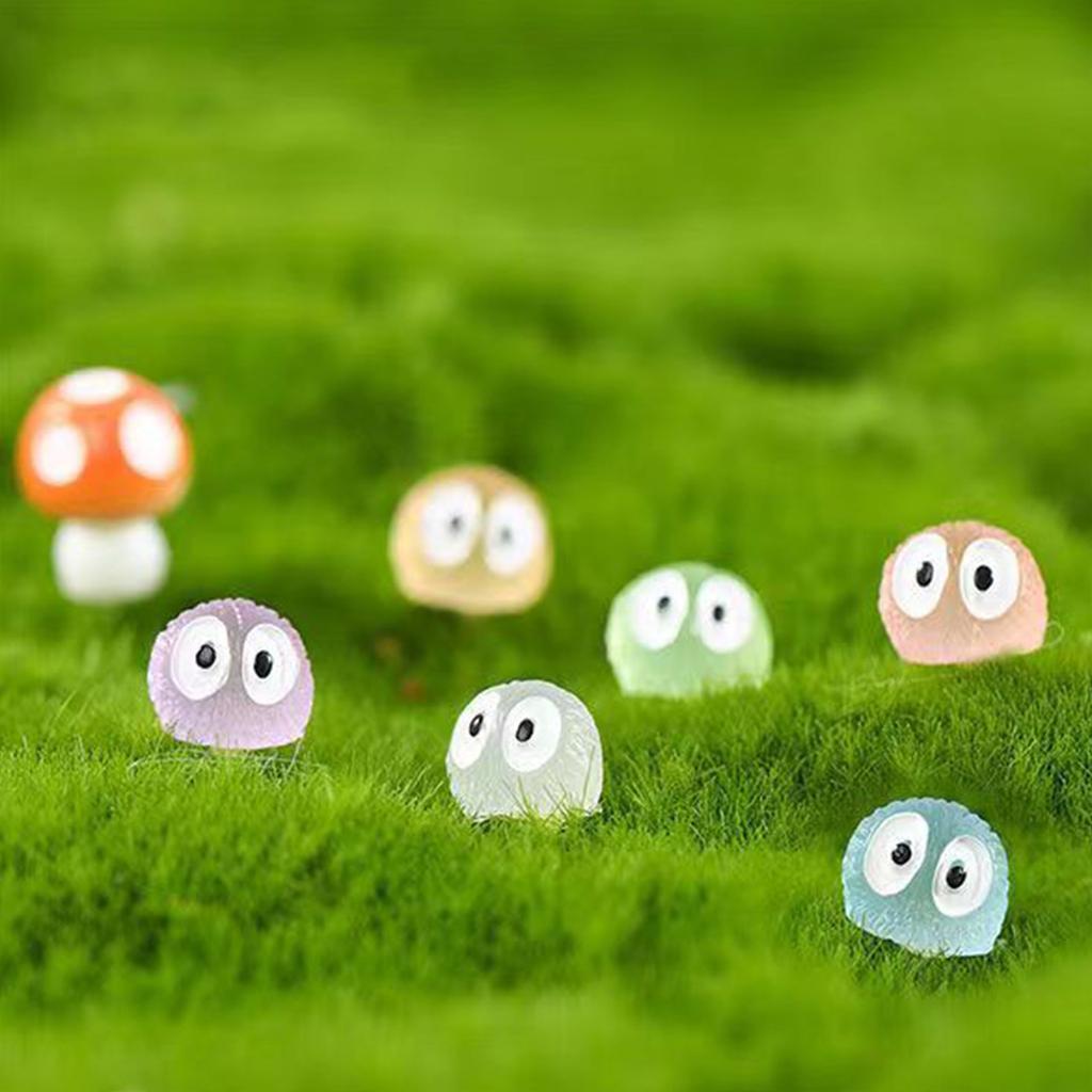 10pcs Luminous Tree Elves Gardening Potted Decor Bonsai Room Ornaments