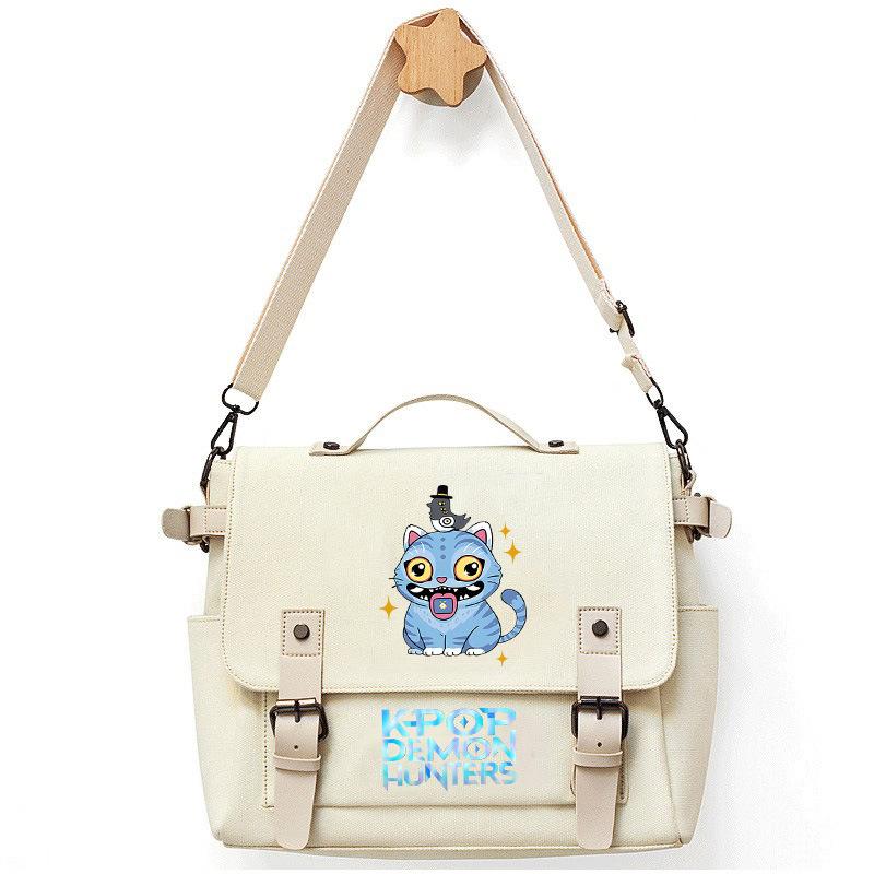 Новая Kpop группа Demon Hunter Принт Сумка через плечо Сумка через плечо Сумка через плечо Холщовая сумка CLE