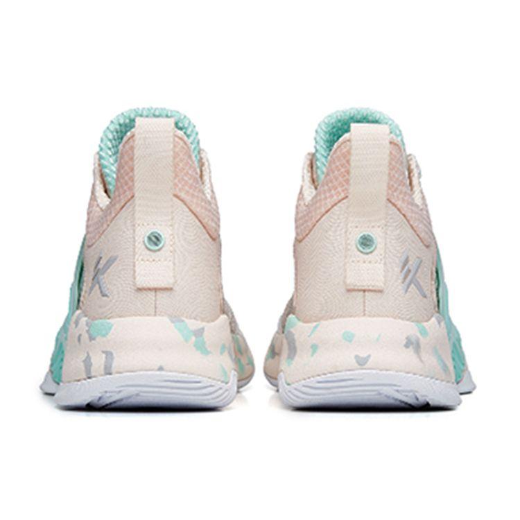 Anta Баскетбольные кроссовки Jianshan 1 из ткани, синтетической кожи, амортизирующие, противоскользящие, износостойкие, дышащие, поддерживающие, с низким верхом 112221623S-4