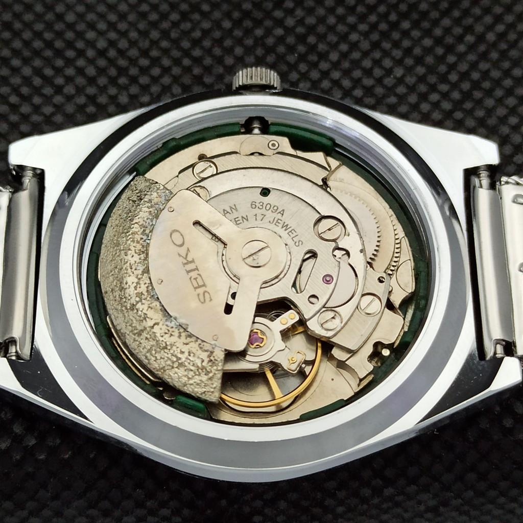 ВОССТАНОВЛЕННЫЕ ВИНТАЖНЫЕ SEIKO 5 AUTO 6309A ЯПОНИЯ МУЖСКИЕ АРАБСКИЕ ЧАСЫ 533d-a280114-9