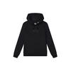 Solid Color Embroidered Logo Pullover Sweatshirt Women Sweatshirt Black F11W317202F-BK