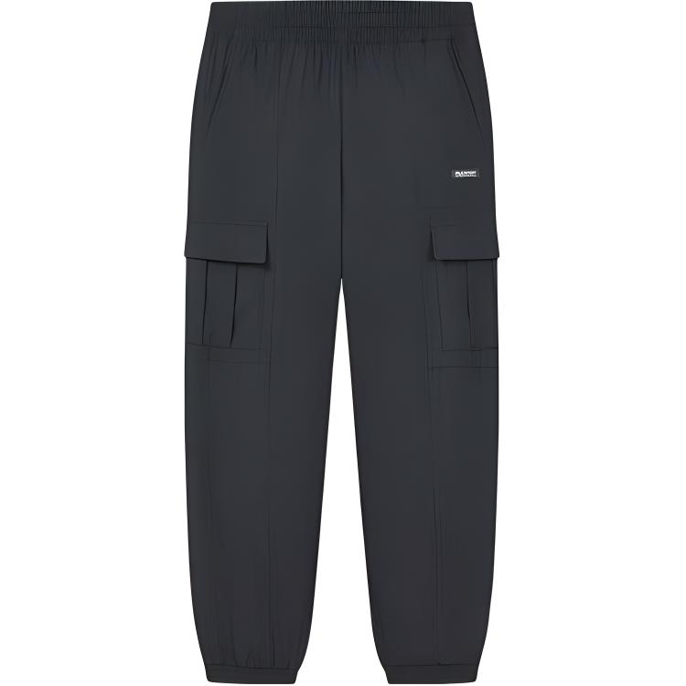 Fila Простые брюки-карго с манжетами, удобные, повседневные, с несколькими карманами, мужские, сезонные, серые, F71M429802F-DY