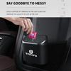 Car Square Pressing Type Hanging Trash Can For Volvo Rdesign Polestar AWD V50 S60 XC60 S40 XC40 XC90 V60 S80 S90 V90 V70 T6 T8