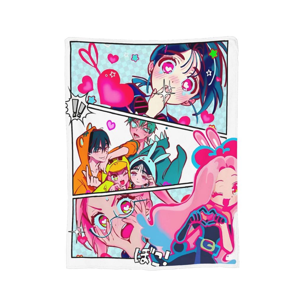 Инопланетная сцена Аниме Плед Фланелевый Мизи Суа Тилл Иван Хюна Лука Легкий Накидной Плед для Путешествий на Самолете Постель Коврик