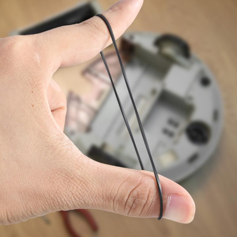 2 шт. Запасные резиновые ремни для робота-подметальщика DE55/DE53/DN55 Длина в сложенном виде 10 см Гибкие