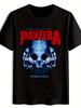 Винтажная футболка с графическим принтом рок-группы - Принт 'Panthera Domination Skull'