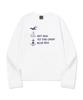 CPGN STUDIO Blue Sea Long Sleeve White