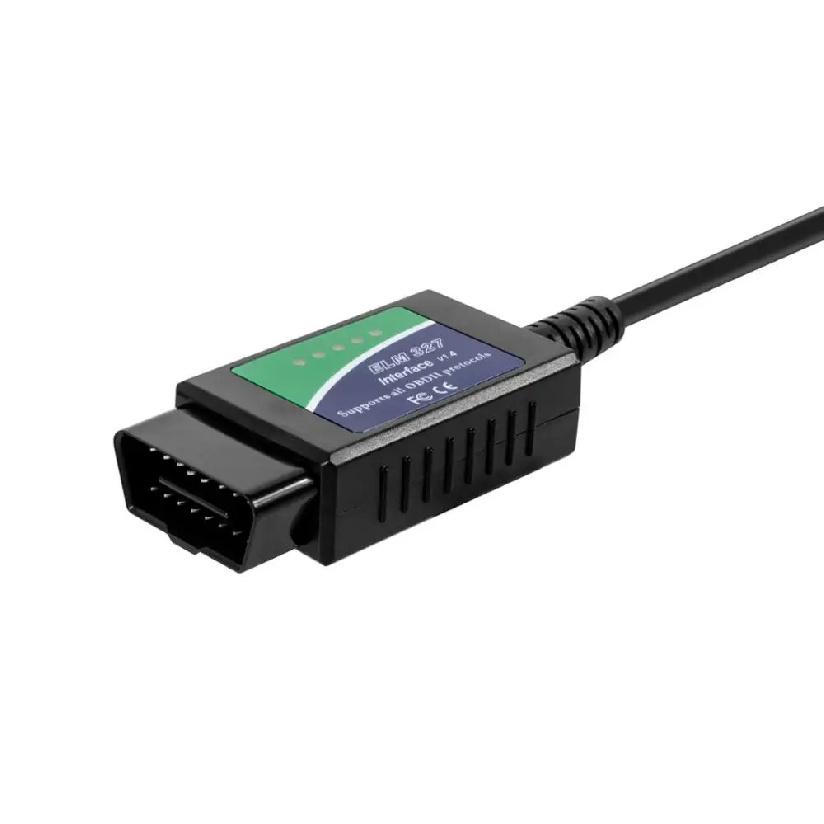 Elm327 USB V1.4 Диагностический кабель OBD2 с оригинальным чипом FT232RL Чип 25K80 Внешнее оборудование OBD для мотоциклов Ducati