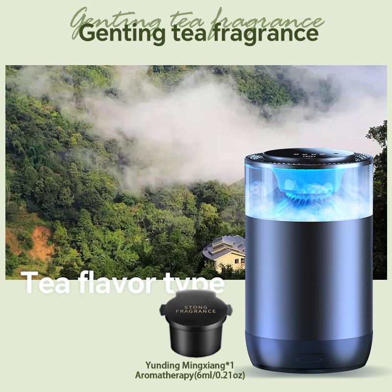 Умный автомобильный диффузор ароматов, перезаряжаемый диффузор воздуха, автоматический освежитель воздуха, облачный туман с RGB-подсветкой, дезодоратор салона автомобиля