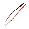 2x Силиконовый гибкий лопаточный щуп, совместимый с 4 мм банановыми тестовыми проводами