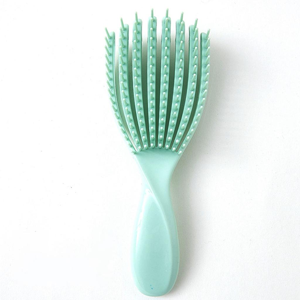 Щетка для распутывания волос, расческа для сушки и укладки волос, уменьшает ломкость, расческа для завивки волос для женщин, мужчин, детей