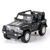 Масштаб 1/32 Модель автомобиля Jeep Wrangler Rubicon из сплава Литой металлический игрушечный внедорожник Звук Свет Детская игрушка Модное украшение для витрины