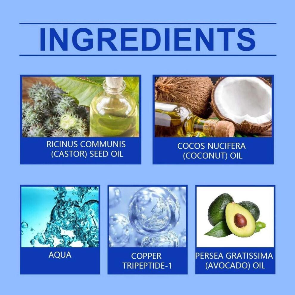 5x Copper Peptide Hair Serum For Growth And Scalp Care