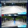 2/6x LED Fog Lights Head Lamp For Toyota 4Runner 2006 2007 2008 2009 Auto High Low Beam 30000LM Headlights 12V 6000K Car Bulbs