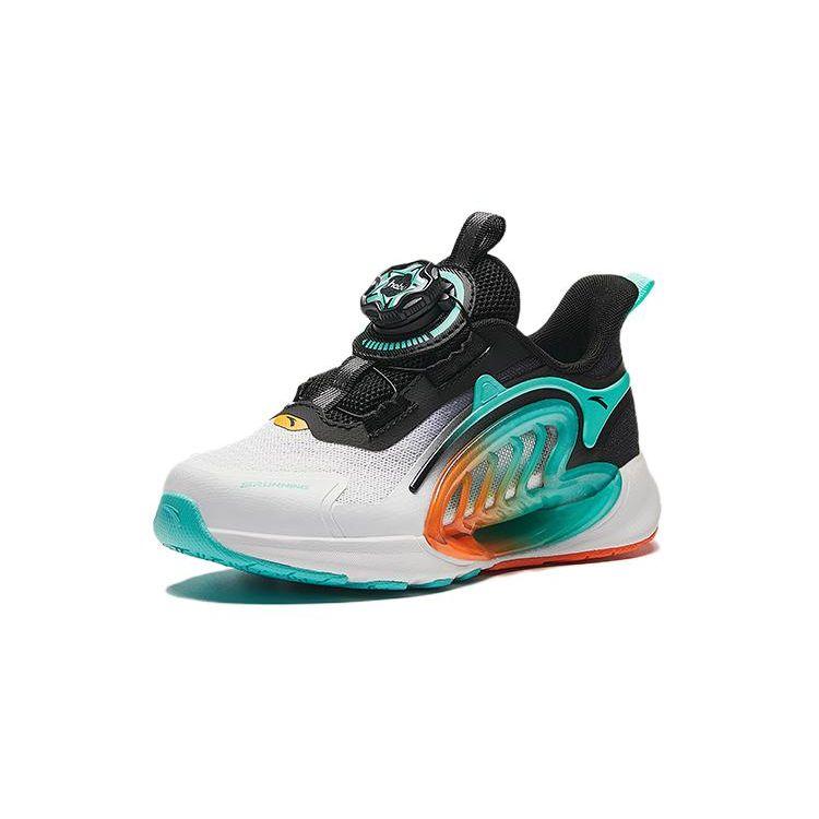 Anta Детские ежемесячные 2.0 фитнес-тест нескользящие амортизирующие дышащие низкие кроссовки для бега детские кроссовки белые синие черные 312429902-3