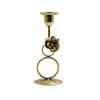 Exquisite Craftsmanship Iron Candle Holder for Home Dining Table Decoration