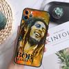 Чехол для телефона Bob Marley для iPhone 16 15 14 13 12 11 Pro Max 12 13 Mini 7 8 16 Plus X XR XS Max