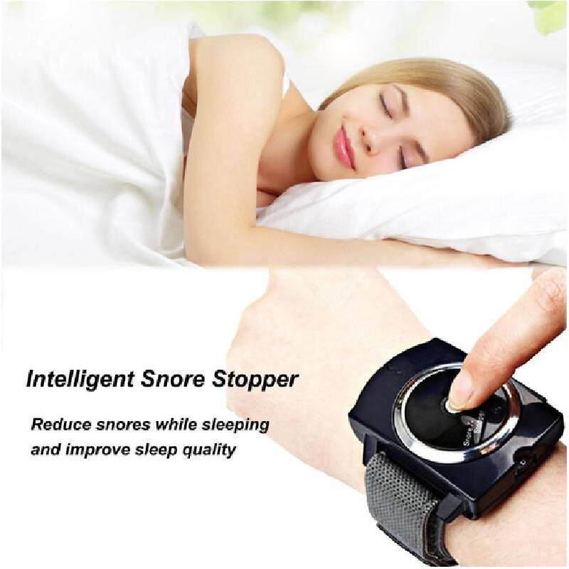 Sleep Aid Snoring Stopper Wristband Electronic Infrared Anti Snoring Device For Better Rest