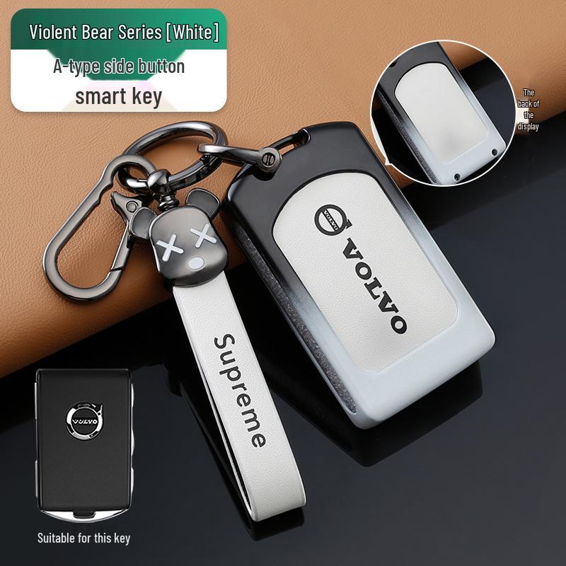 Чехлы для ключей Volvo: Совместимо с XC60, S60, XC90, XC40 и Универсальными чехлами для ключей.