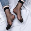 Hot Sexy Elastic Ultra-thin Transparent Crystal Stockings Short Socks Ankle Socks