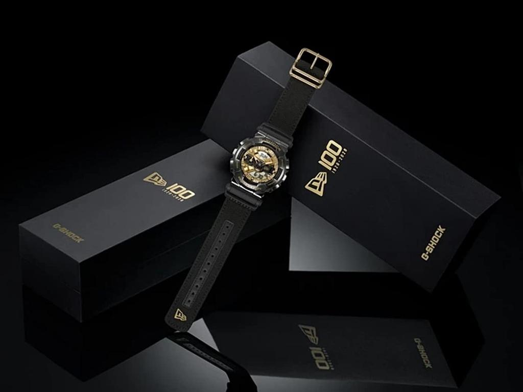 Casio Часы Casio Часы New Era Collaboration New Era 100th Anniversary G-SHOCK G-Shock Мужские Ana-Digi GM-110NE-1A [Товар]