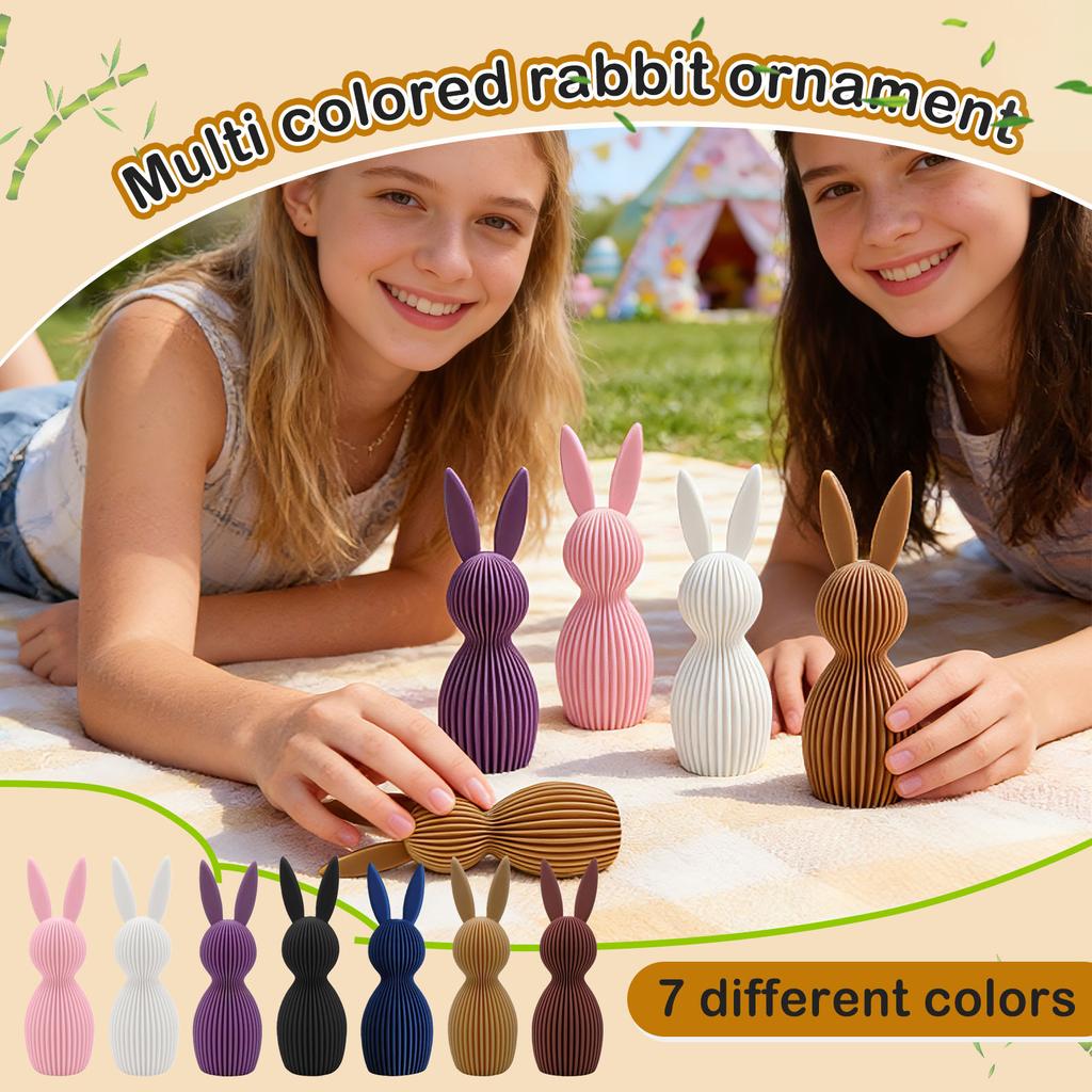 Easter Craft Bunny Ornaments 3.5 Inch For Decorating And Easter Decorations Easter Craft Bunny Ornaments, Easter Decorations