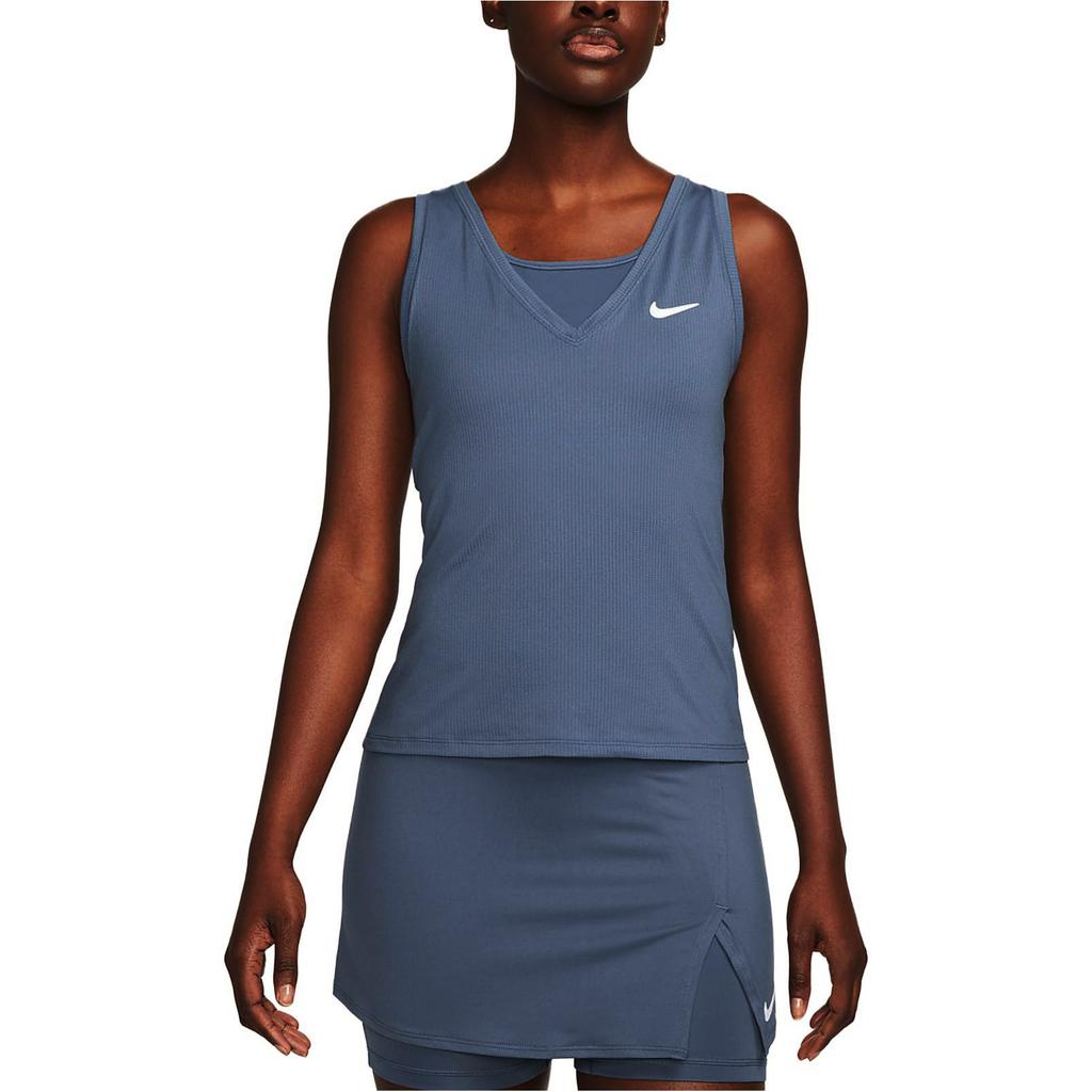 Nike Женские спортивные майки без рукавов Fen Blue Racerback CV4785-491