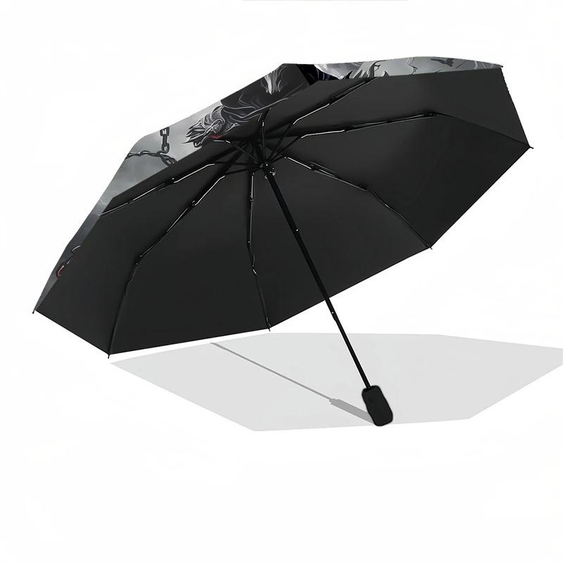 Grim Reaper, Dark Warrior- Automatic Umbrella,Suitable for Men and Women, Outdoor Accessories, Suitable for Birthdays 0979b