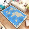 Map Carpet  Kitchen Mats for Floor Play Aera Mat Picnic Mat Camping Cushion Floor Mat  Living Room Rug Game Area Mat Room Decor