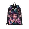 Kpop Охотники на демонов Зои Хантрикс Рюкзак для мужчин женщин Повседневный Студенческий Туристический Дорожный Дневной Рюкзак Сумка на плечо для ноутбука Спорт