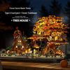 Forest Realm A-Type Treehouse Building Blocks, LEGO-Compatible Toys & Gifts.
