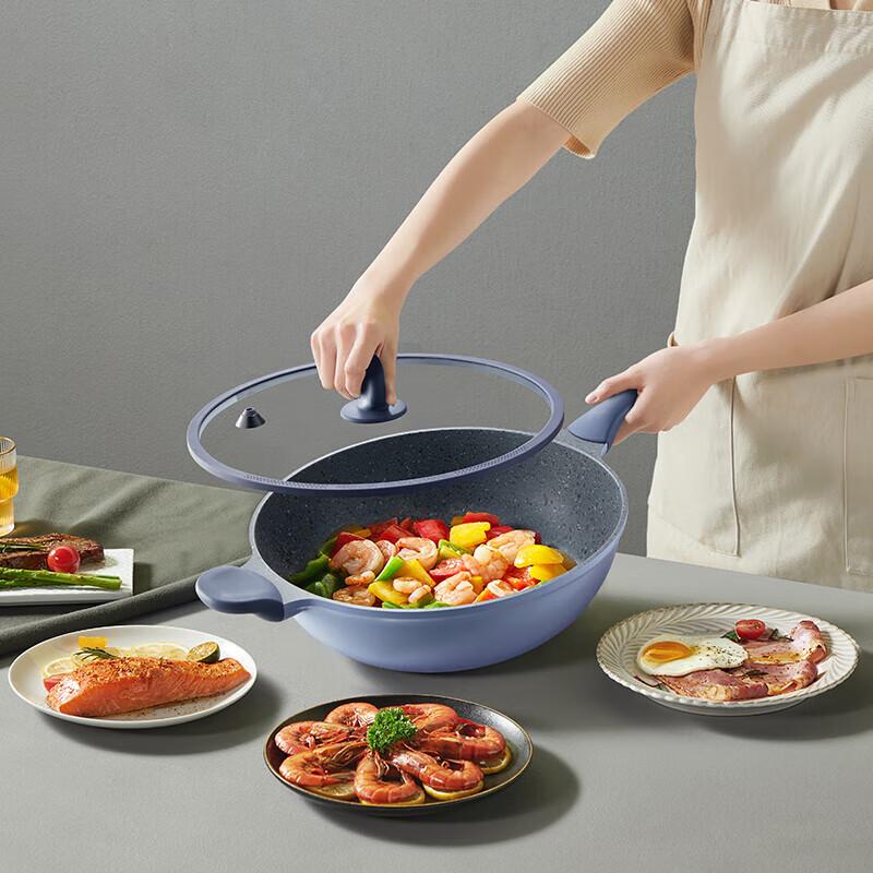 Chuidahuang 32cm Fresh Lock Micro Pressure Wok