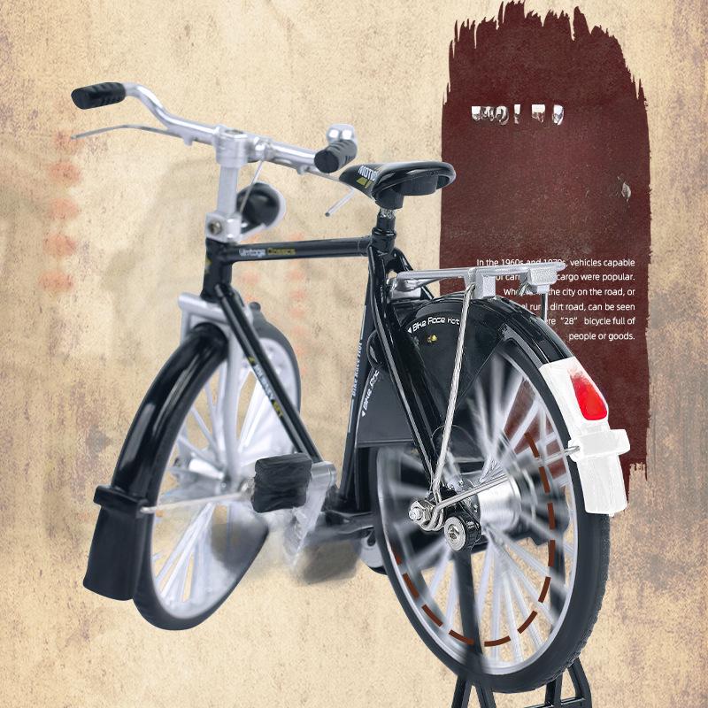 28" Классический Легкосплавный Велосипед Модель Ретро 1:10-масштабный декоративный орнамент